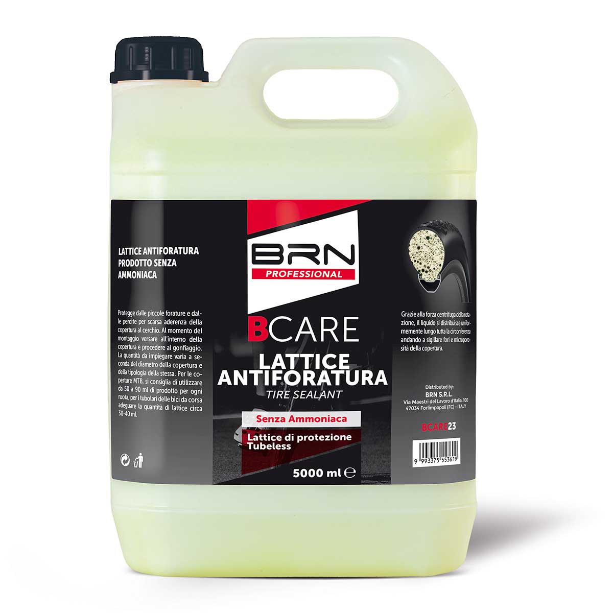 BCARE LATTICE ANTIFORATURA SENZA AMMONIACA 5000 ml