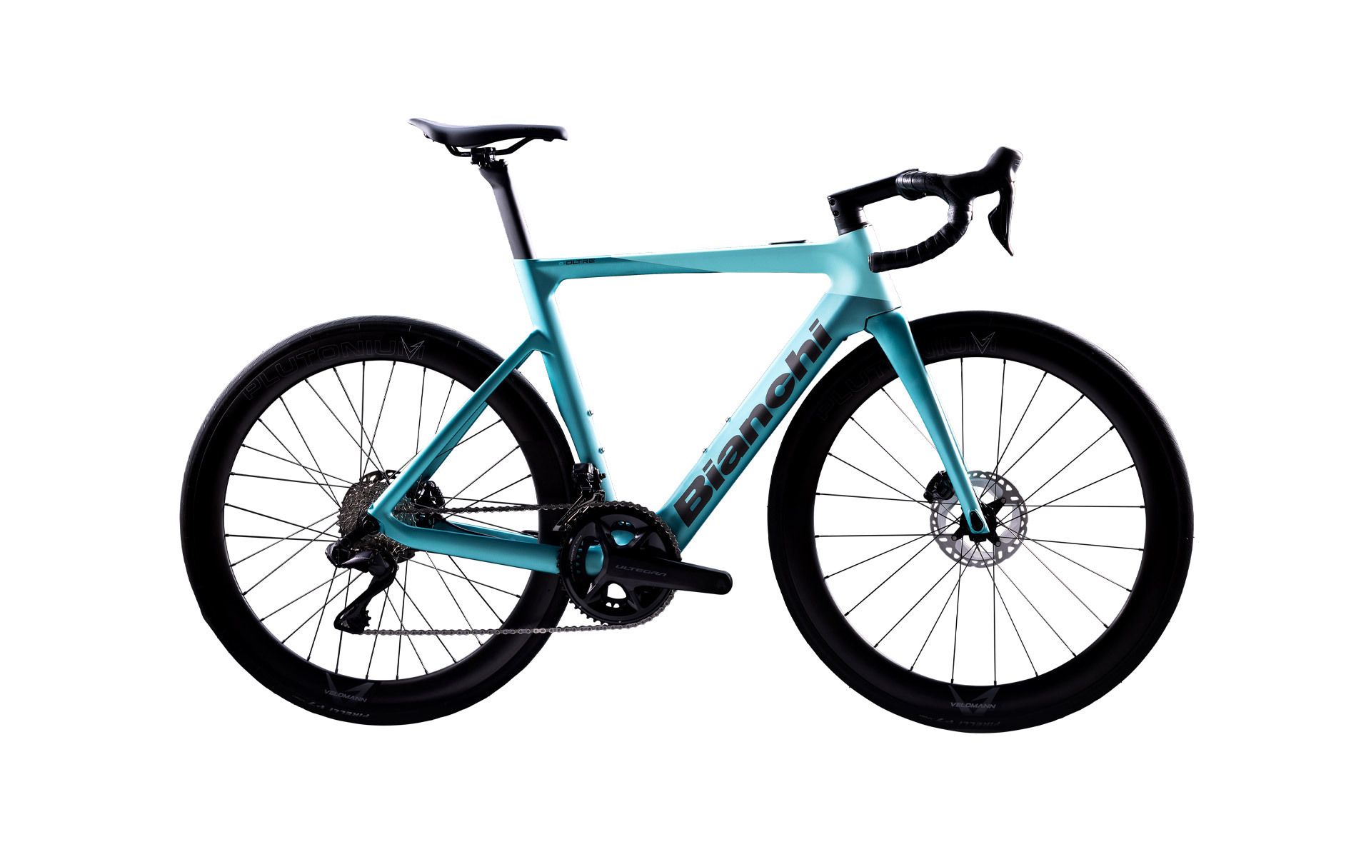 Bianchi Aria E-Road Dura Ace Di2 2x12V Celeste Metallico Opaco 2025