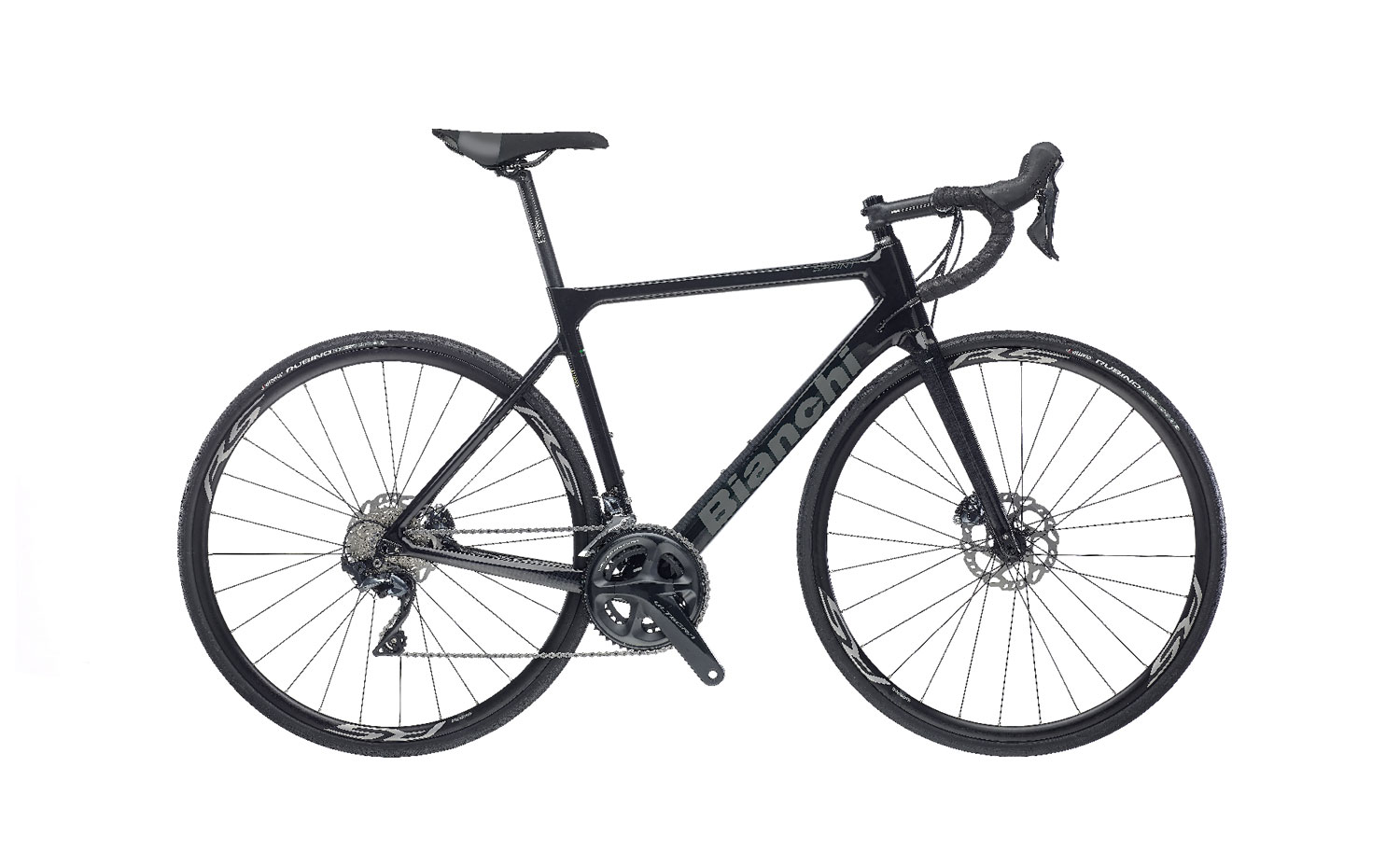 Bici Corsa Bianchi Sprint Disc 105 11v Nero Grafite