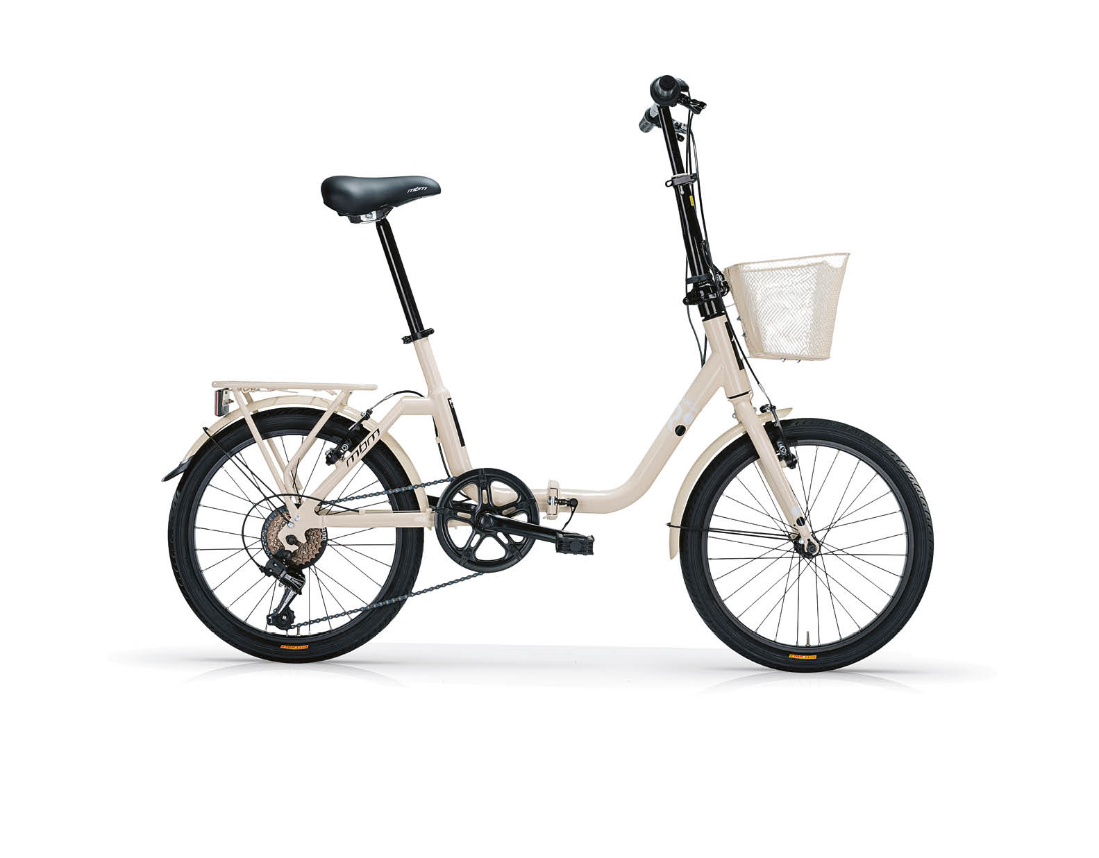 BICI PIEGHEVOLE MBM KANGAROO 20 6V CREMA