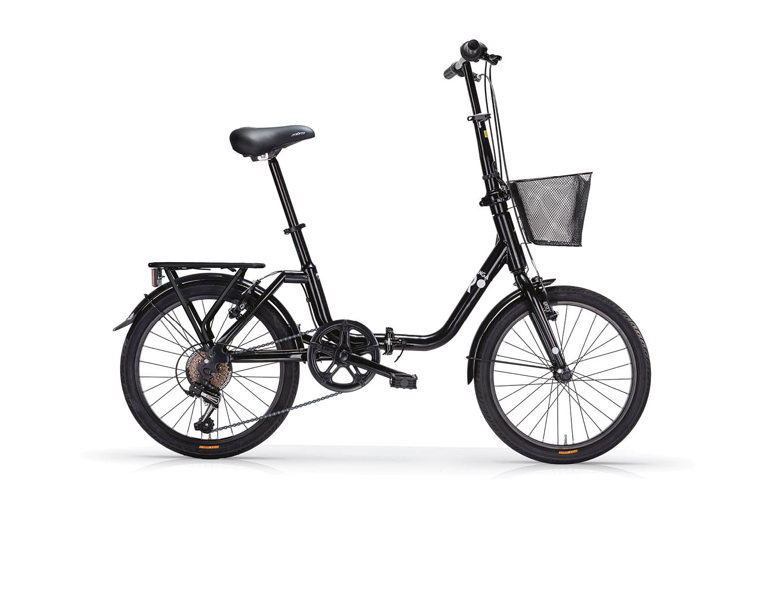 BICI PIEGHEVOLE MBM KANGAROO 20 6V NERO