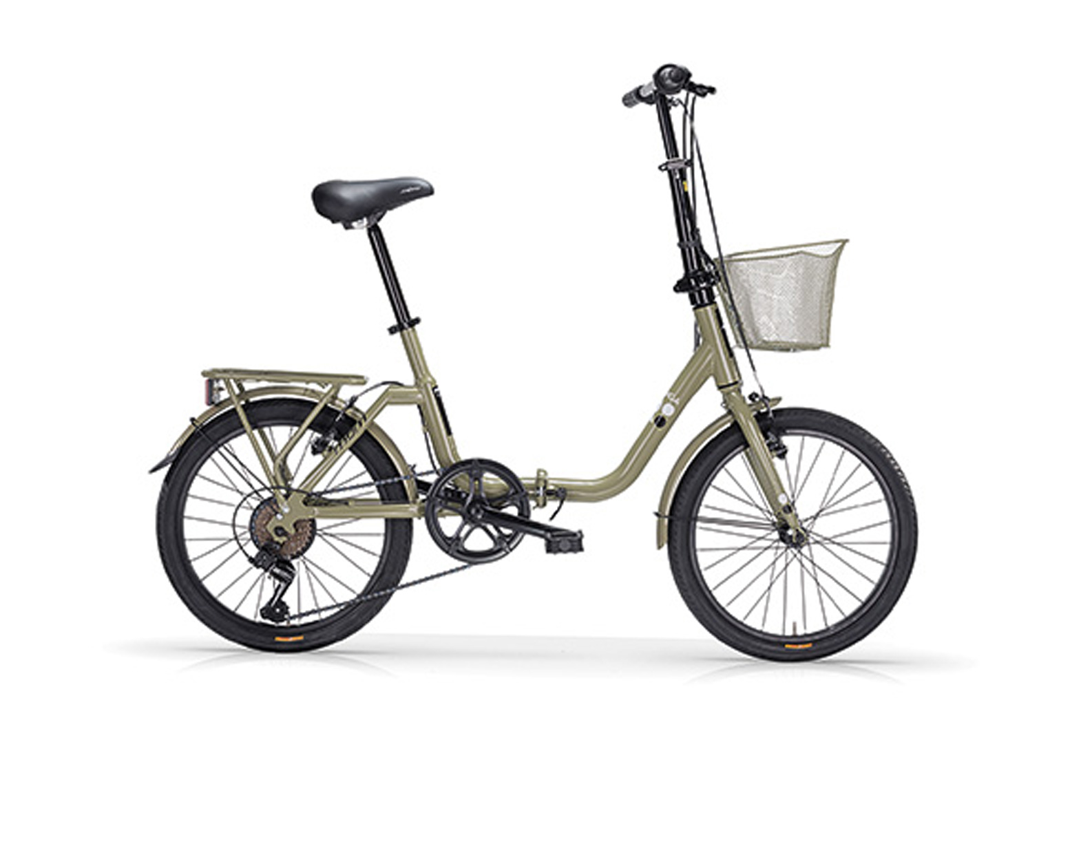 BICI PIEGHEVOLE MBM KANGAROO 20 6V VERDE MILTARE