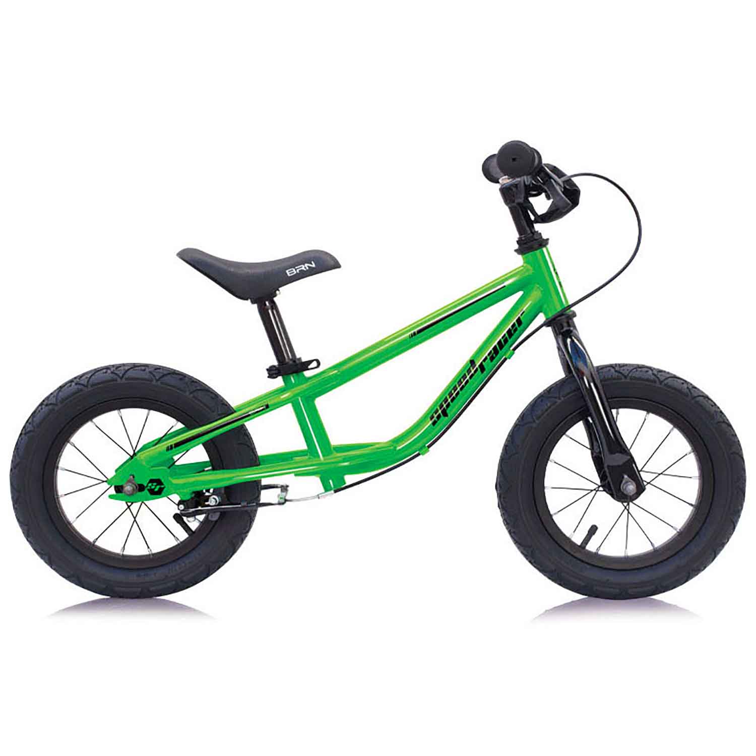 BICICLETTA IN ACCIAIO SPEED RACER VERDE FLUO