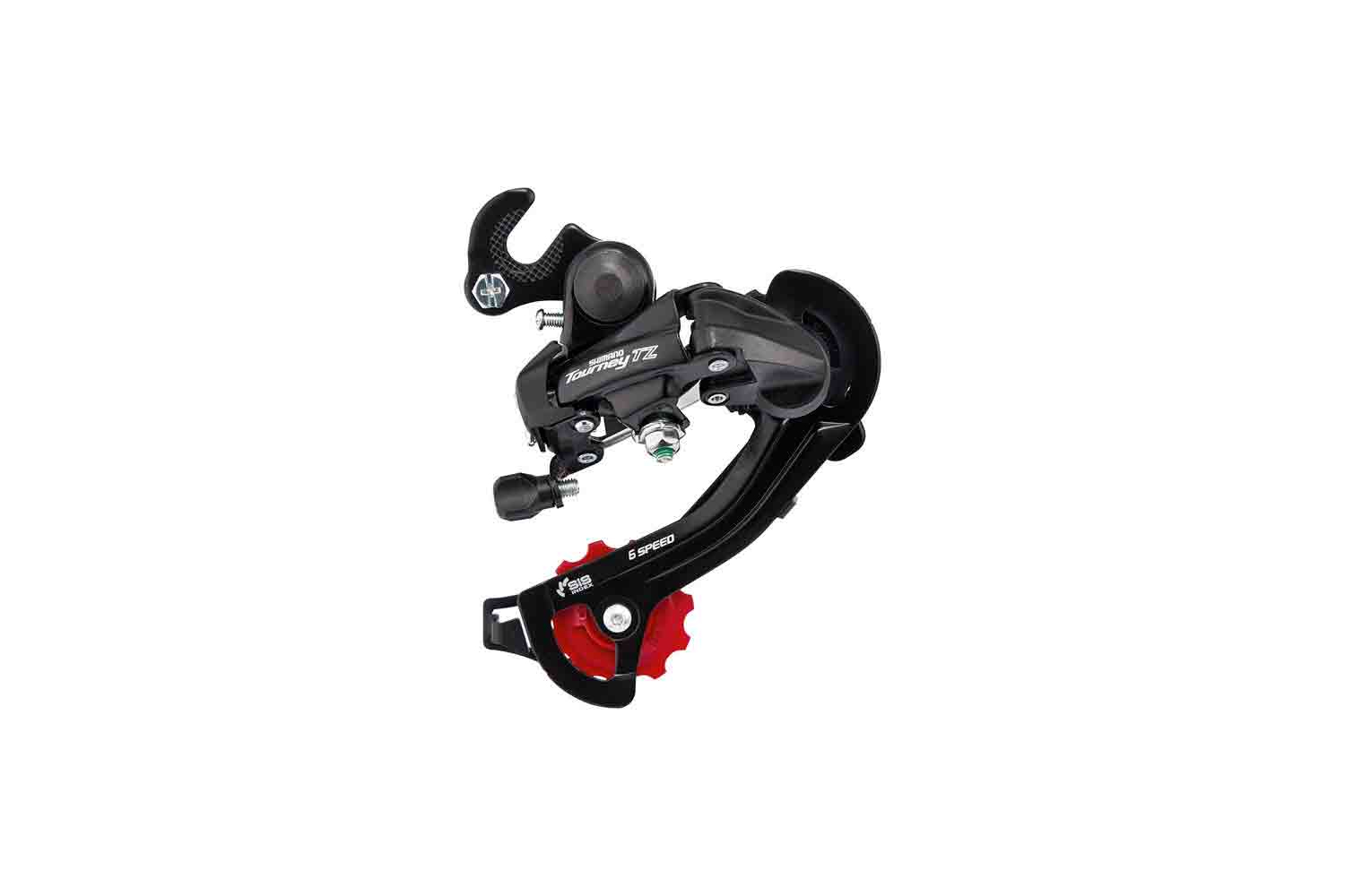 CAMBIO SHIMANO TOURNEY 6 V. TZ500 GS ATTACCO CON GANCIO