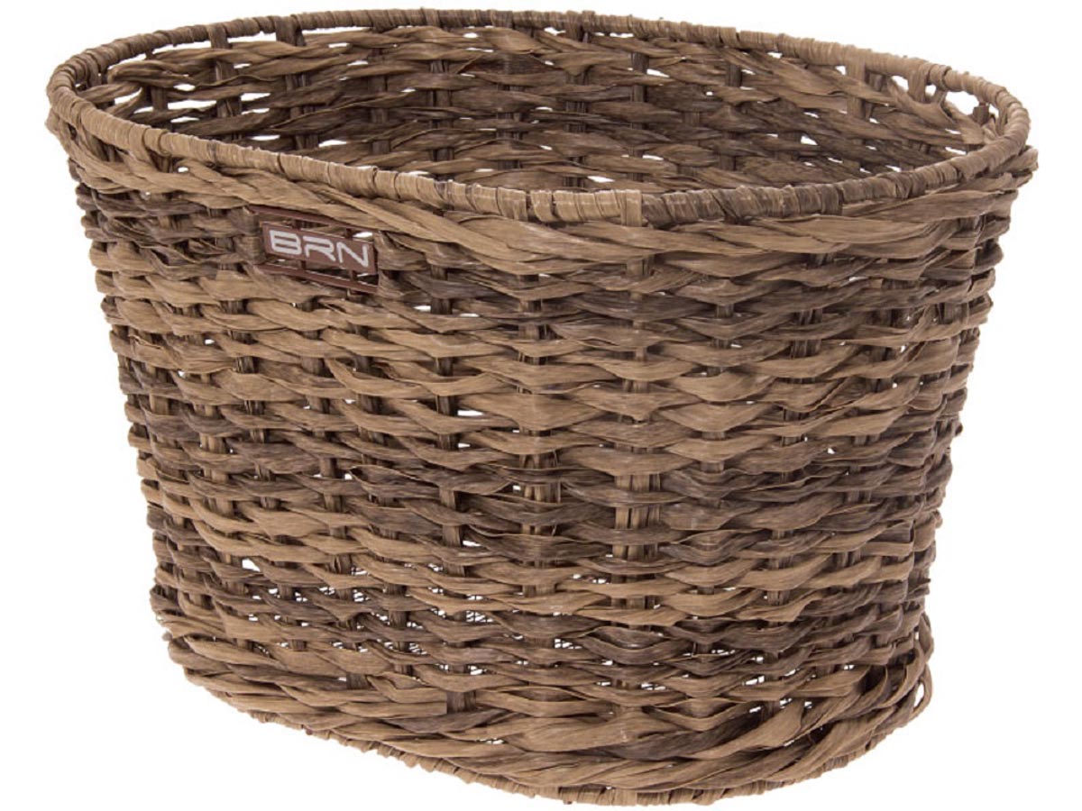 CESTO BRN VINTAGE OVALE MARRONE ECO-RATTAN