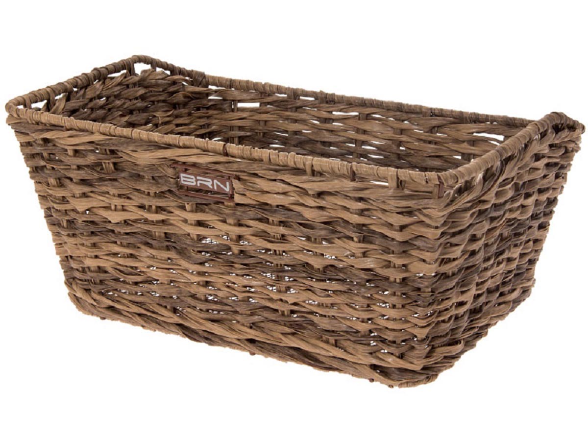 CESTO BRN VINTAGE RETTANGOLARE MARRONE ECO-RATTAN