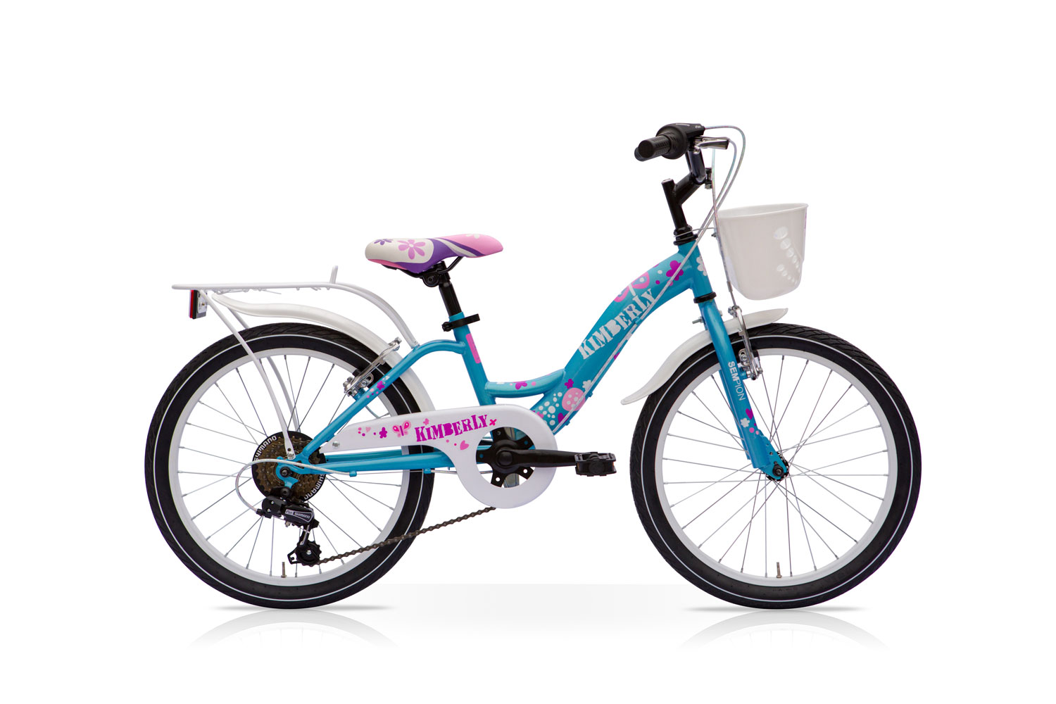 City Bike SpeedCross Kimberly 20 1V Azzurro Immaigine Ill.ustrativa