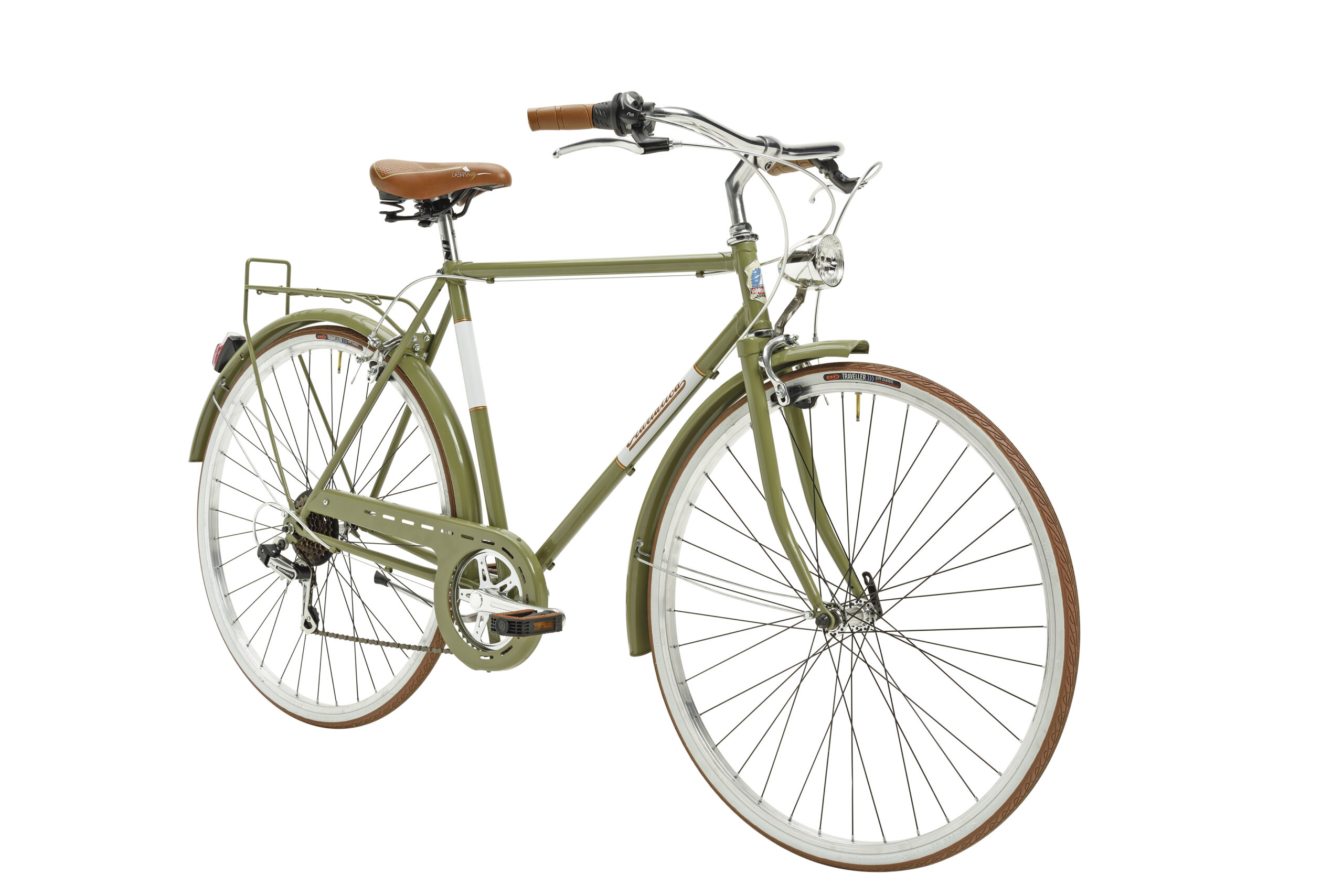 City Bike Vintage Cicli Adriatica Condorino 28 Uomo 6V Verde