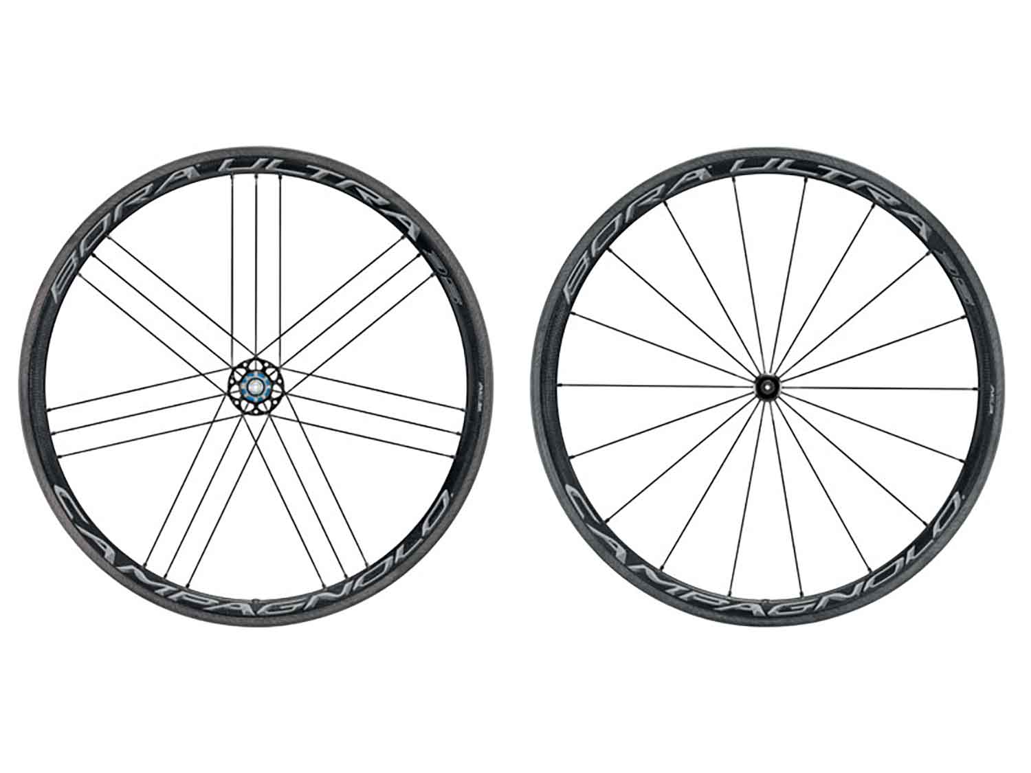 COPPIA RUOTE BORA ULTRA 35 DARK CON CORPETTO CAMPAGNOLO