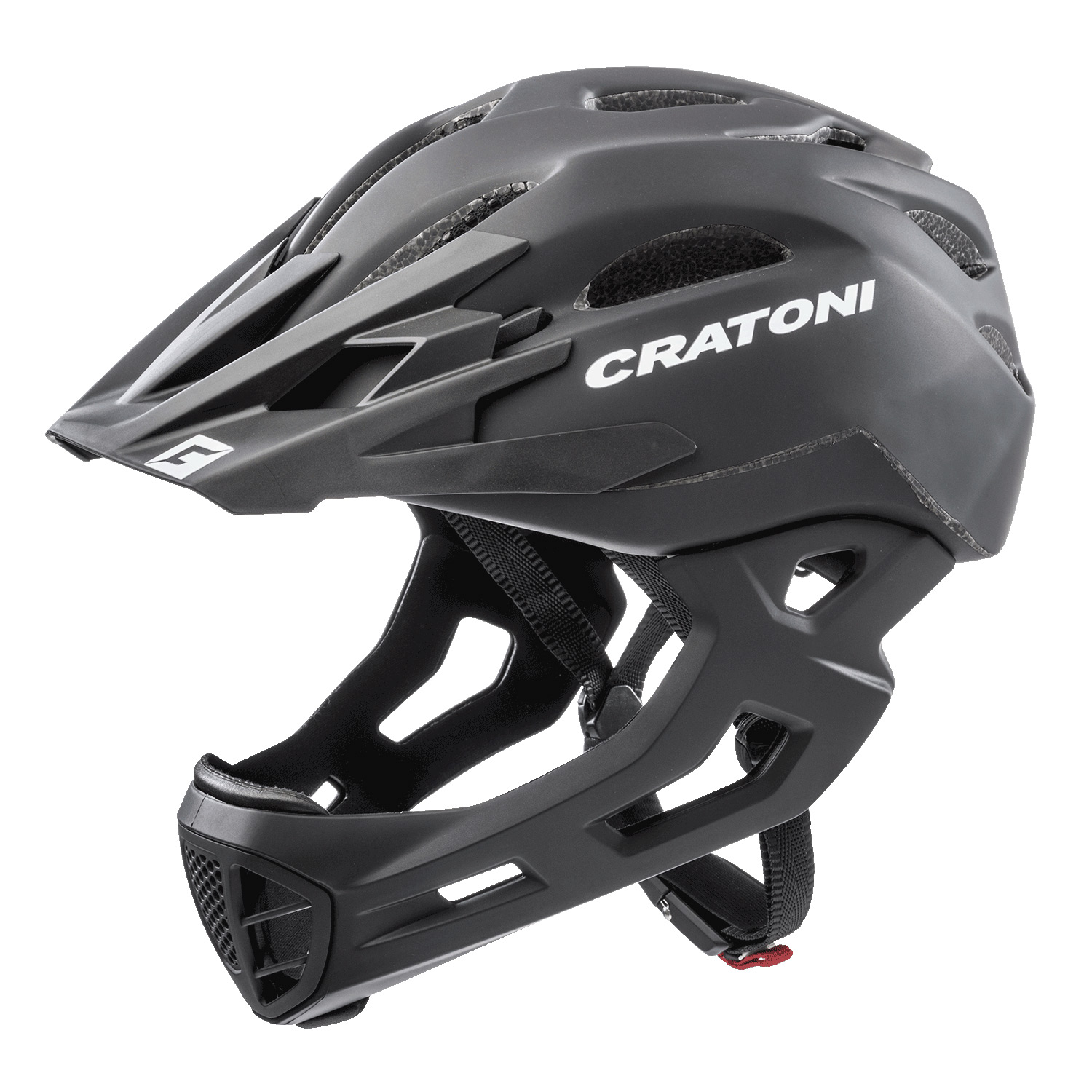 Cratoni Casco Freeride C-Maniac Nero Bianco Opaco