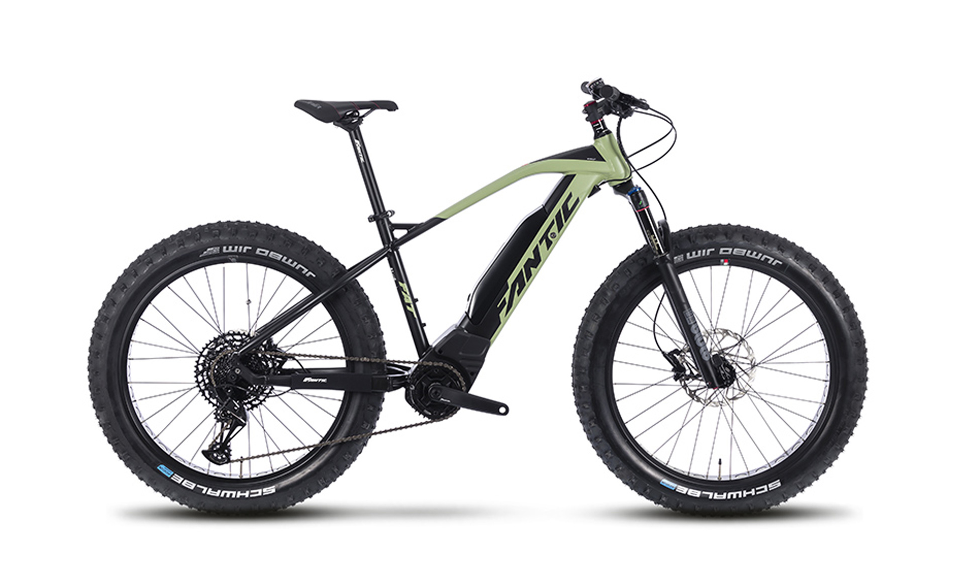 FANTIC FAT SPORT 26 SRAM SX EAGLE 12V VERDE SALVIA