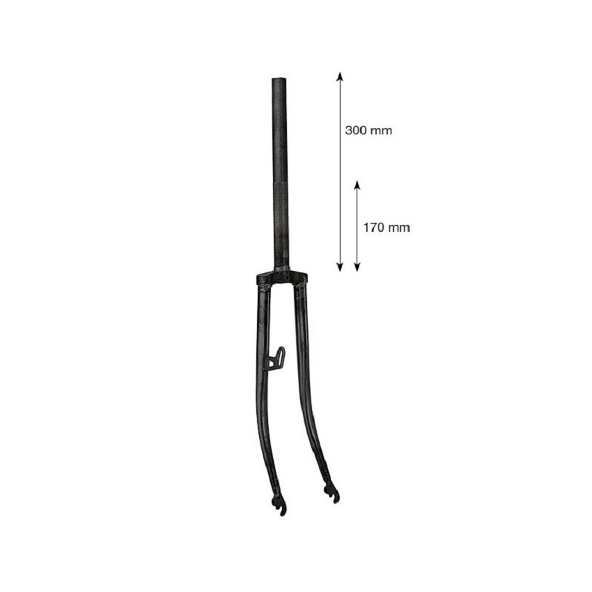 FORCELLA OLANDA 24" NERA