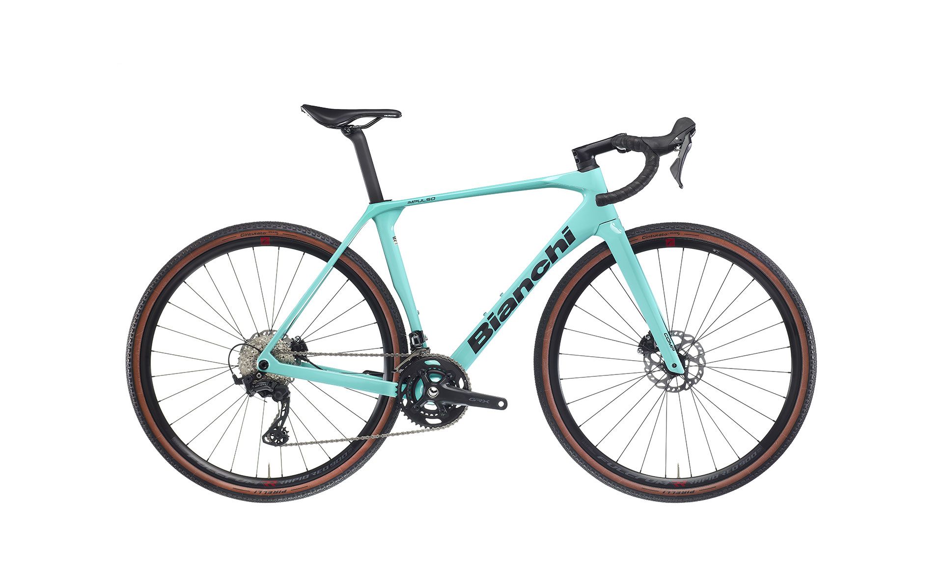 GRAVEL BIANCHI IMPULSO COMP GRX610 2X12V CK16 GRAPHITE