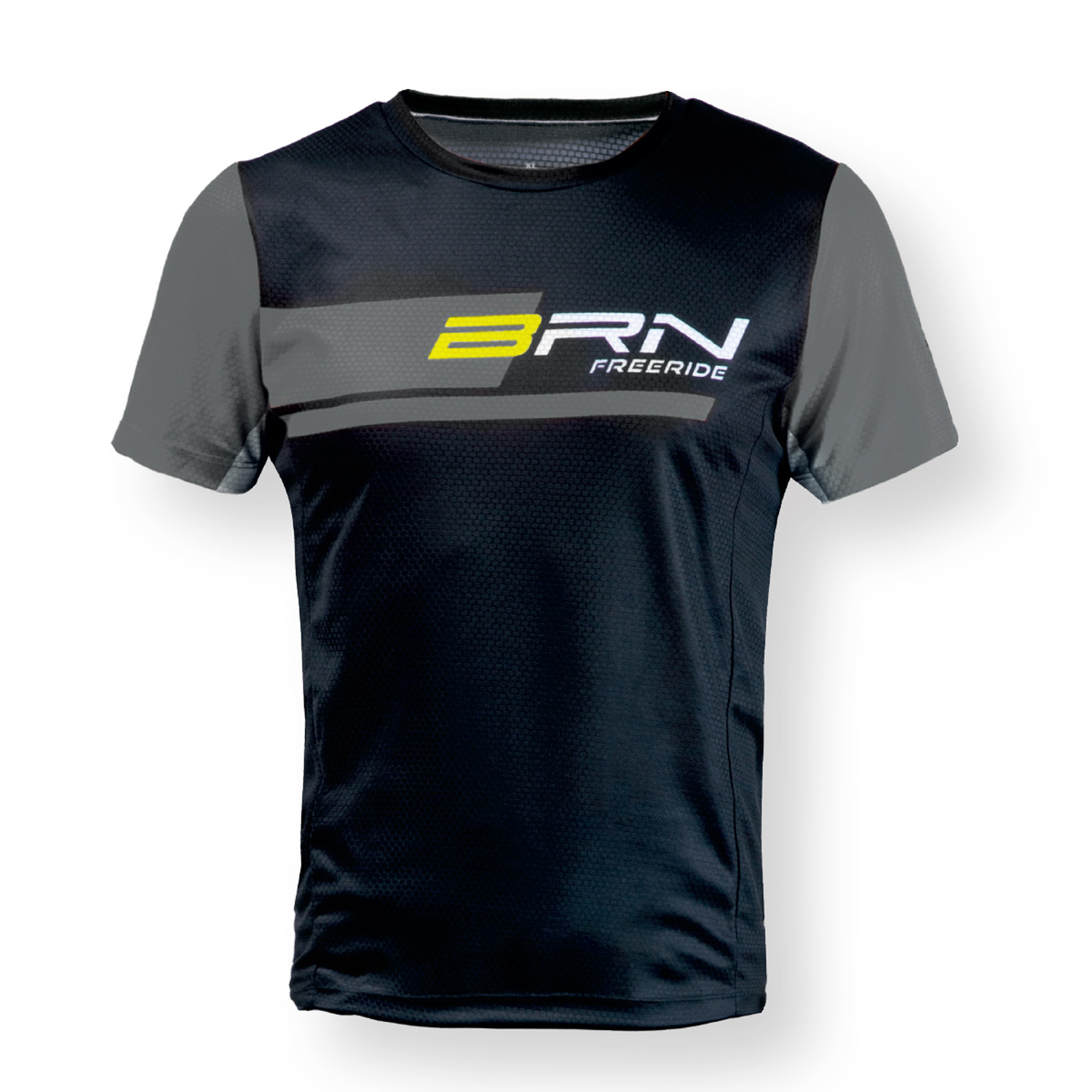 MAGLIA BRN FREERIDE NERA-GRIGIA