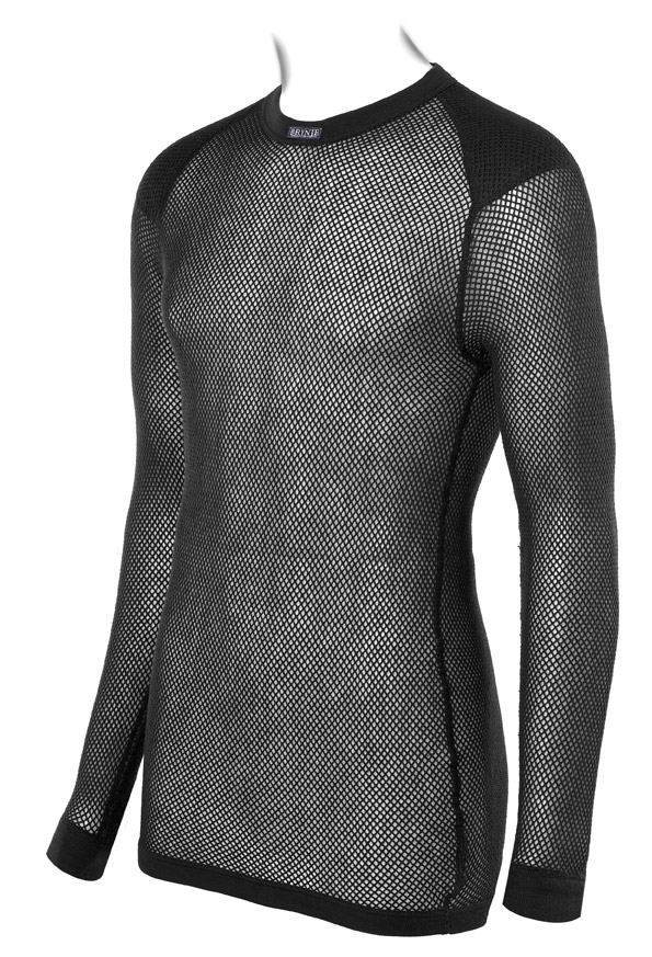 Maglia Brynje Wool Thermo Shirt M-Innlegg Nero