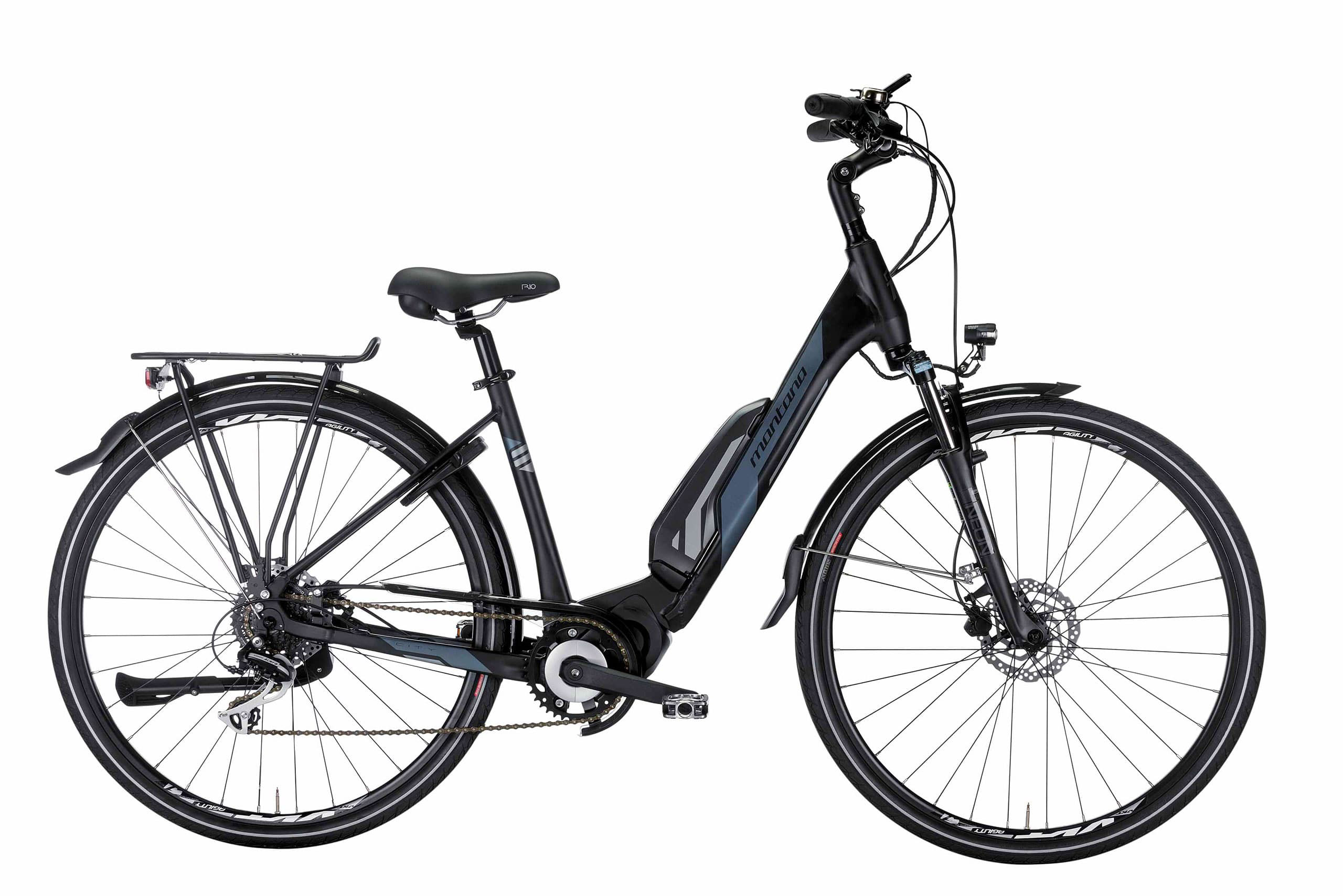 Montana E-Jet Donna Shimano Inter 5 Nero