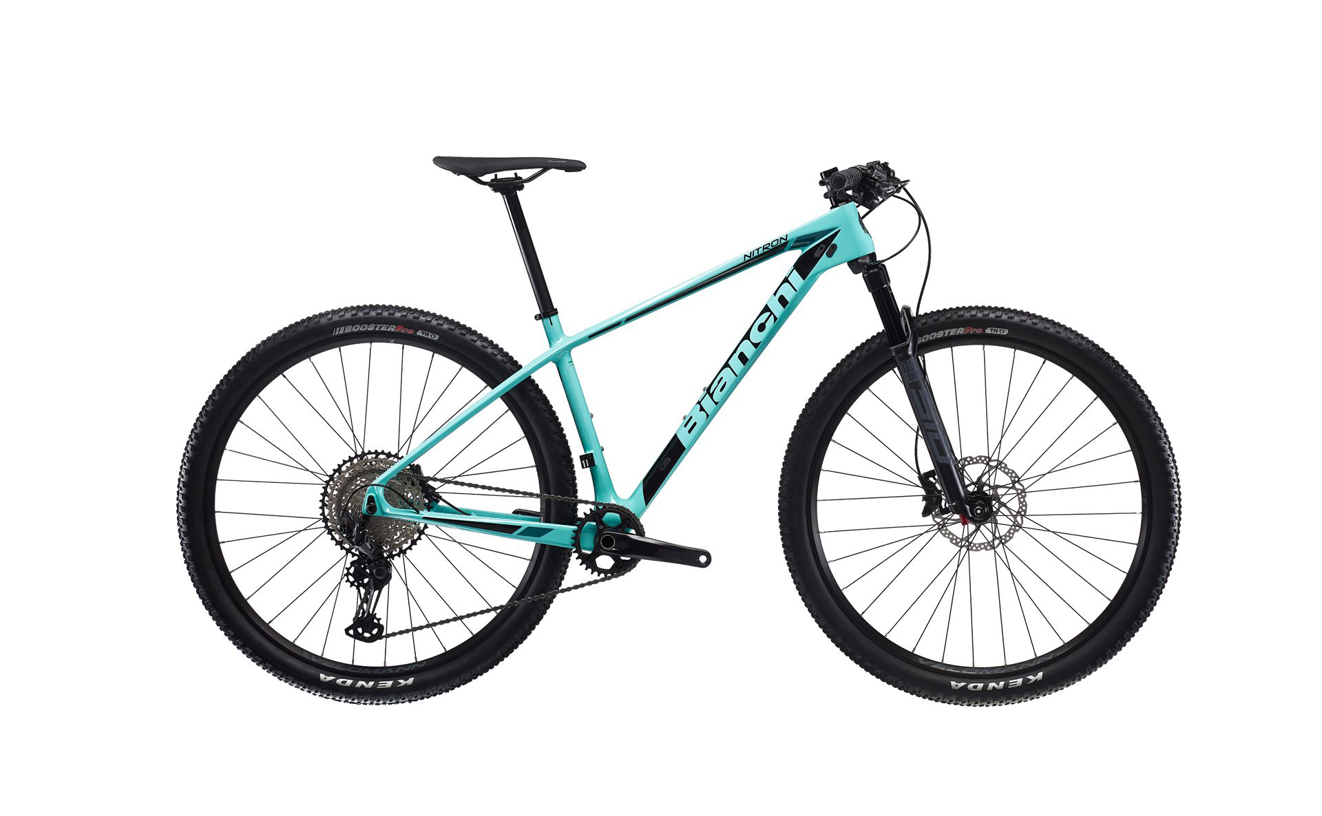 MTB BIANCHI NITRON 9.2 XT SLX 12V CELESTE NERO