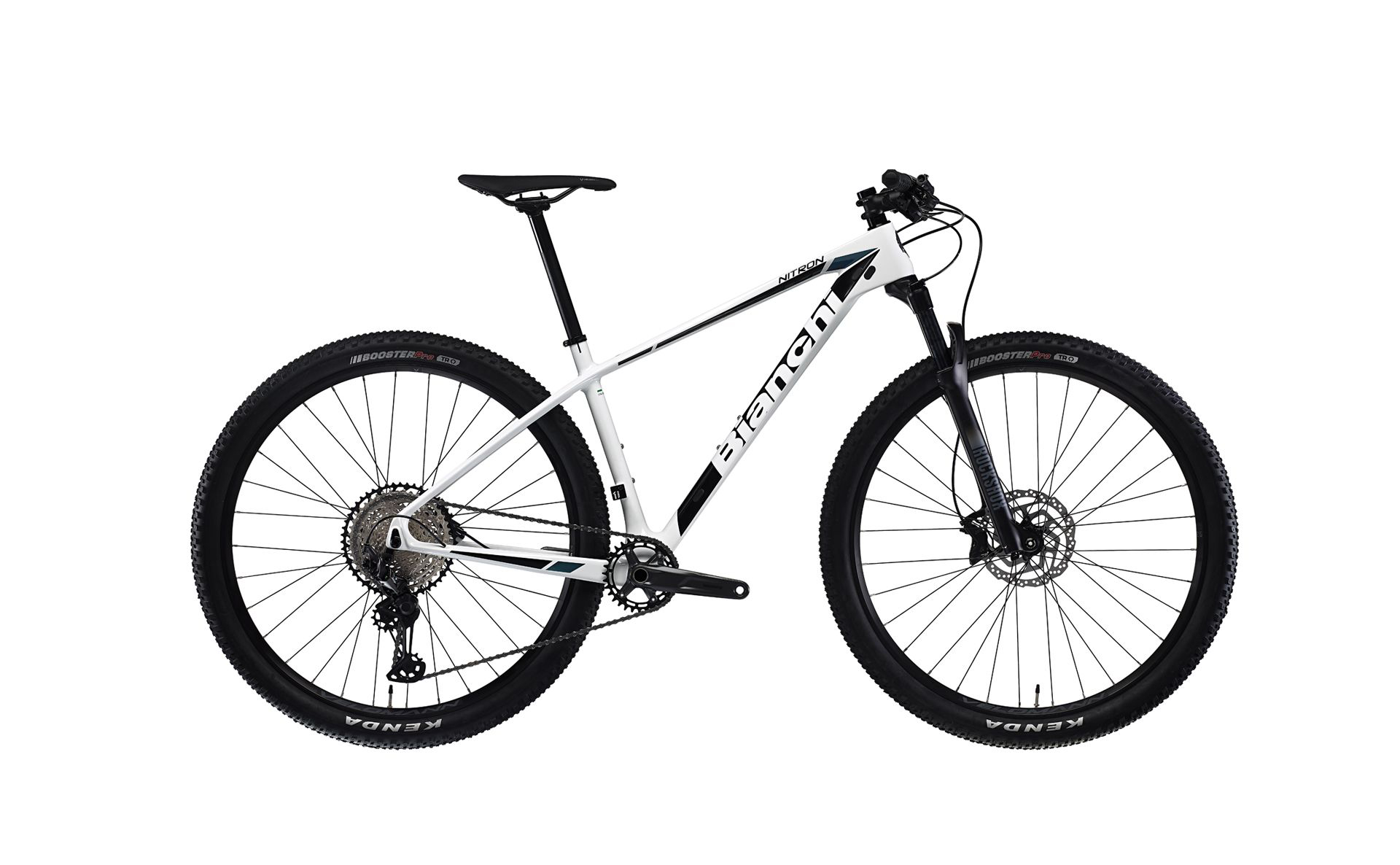 MTB BIANCHI NITRON 9.3 XT SLX 12V BIANCO NERO