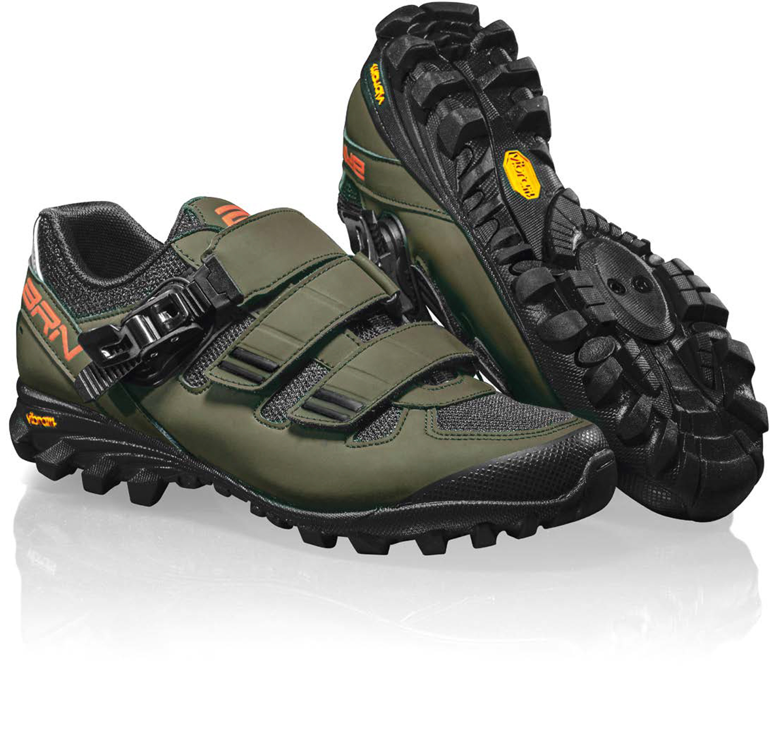 Scarpe BRN Free Ride Vibram Verde