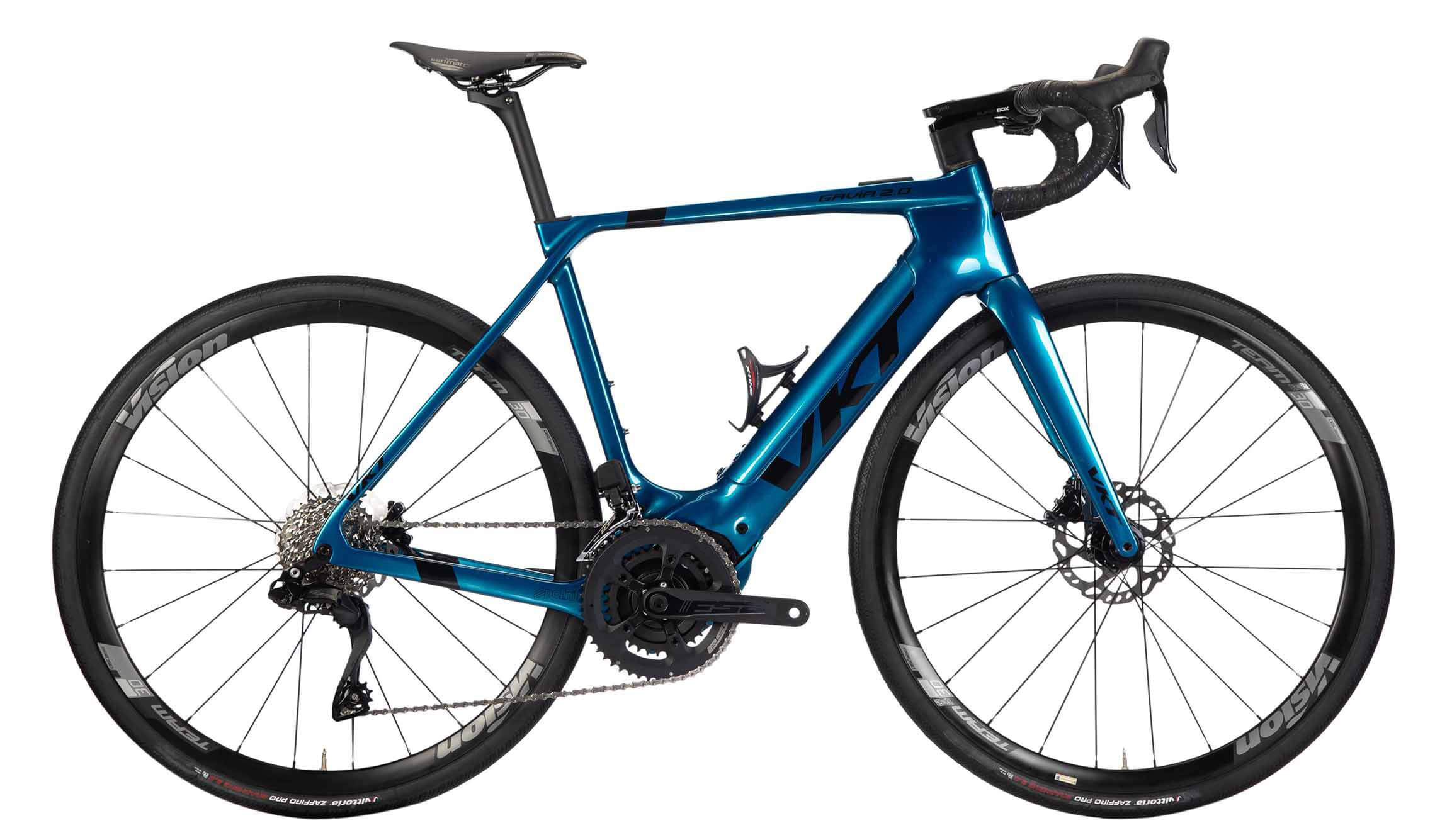 Vektor Gavia 2.0 Carbon Shimano 105 2x12 Di2 Disc Turchese