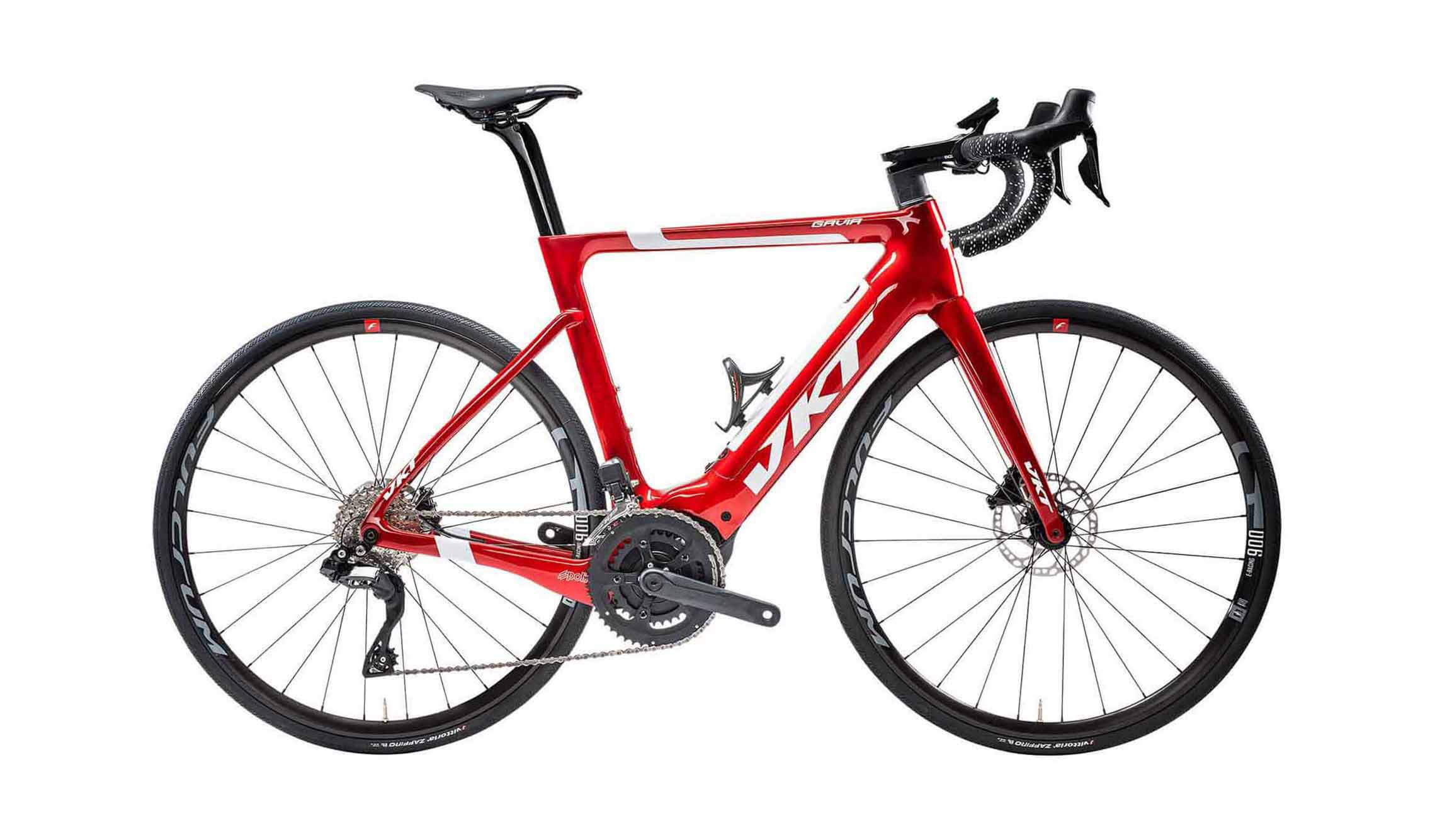 Vektor Gavia Carbon Shimano 105 2x12 Di2 Disc Rosso