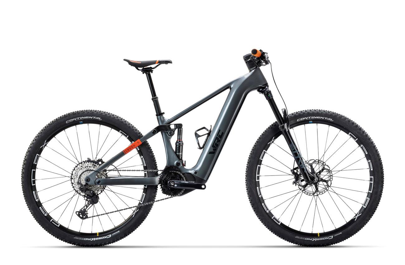 WRC Crush Carbon E-MTB EP8 720W Deore XT 12V Grigio