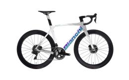 Bici Corsa Bianchi Oltre Xr4 Disc Rival Etap AXS 12V Bianco Celeste