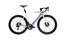 Bici Corsa Bianchi Oltre XR4 Disc Ultegra DI2 11v Bianco Ghiaccio