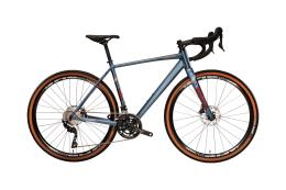 Bici Corsa Vektor Renaissance Gravel Shimano GRX 2x10V Blu Amaranto