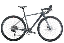 Bici Corsa Vektor Renaissance Gravel Shimano GRX 2x12V Grigio Nero