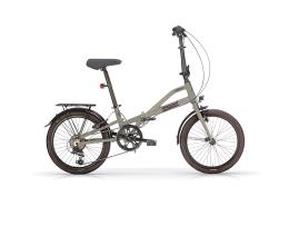 BICI PIEGHEVOLE MBM METRO 20 6V VERDE MILITARE