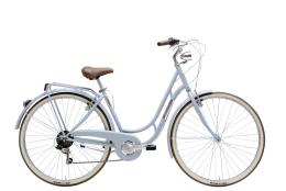 CITY BIKE CICLI ADRIATICA DANISH 28 DONNA 6V AZZURRO