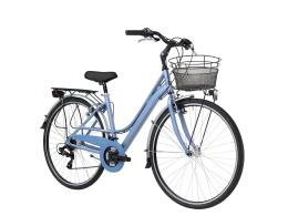 City Bike Cicli Adriatica Sity 3 28 Donna 6V Azzurro Opaco