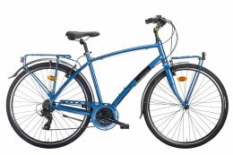 City Bike Montana Lunapiena 28 Uomo TY300 21V Revo Blu