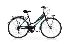 City Bike SpeedCross Antares Donna 28 18V Nero Tiffany