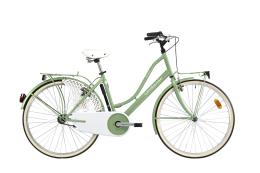 City Bike Vintage Lombardo Ferrara 26 Agevole 1V Verde Legno Lucido