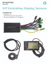 Kit Sensore centralina Display per E-Bike Motore Ruota