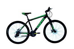 MTB COPPI BRAVE DISK 27.5 TY300 21V NERO VERDE