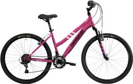 MTB Lombardo Panarea 100 Agevole 26 Shimano 18V Fucsia Bianco