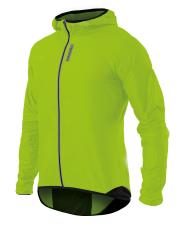 WINDJACKET BIOTEX 3d BOLLE CON CAPPUCCIO LIME